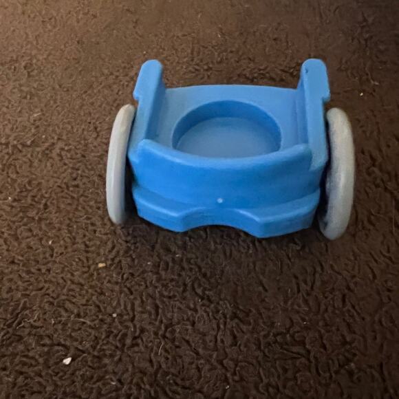 1995 FISHER PRICE LITTLE PEOPLE BLUE WHEELCHAIR - Picture 3 of 4